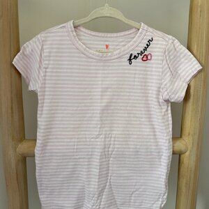 Crewcuts Girls Striped T-Shirt, Size 4-5